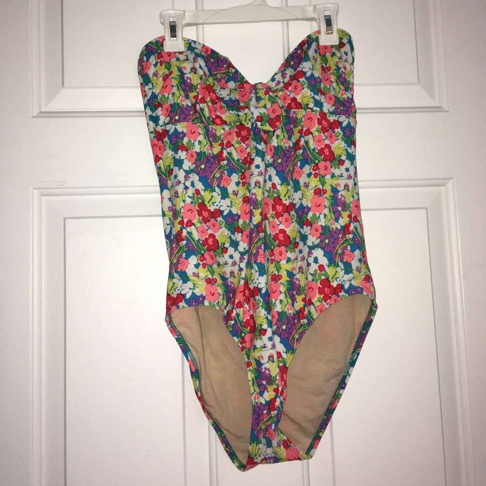Delia’s One Piece Floral Swimsuit